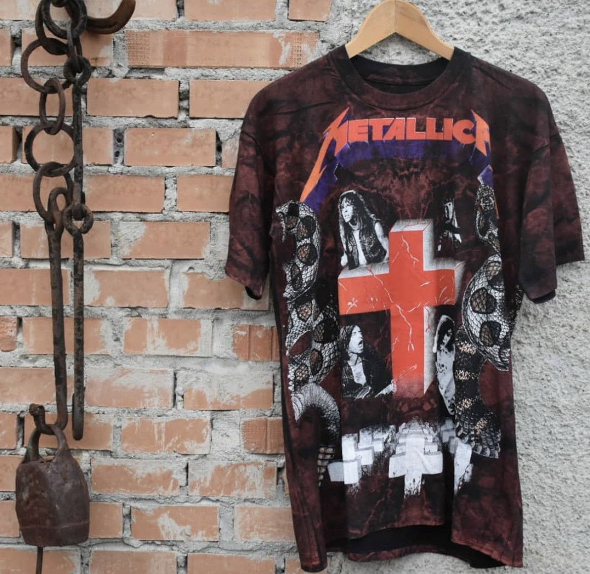 Band Tees Vintage Metallica 1991 Album collage tee Size US L / EU 52-54 / 3 - 1 Thumbnail