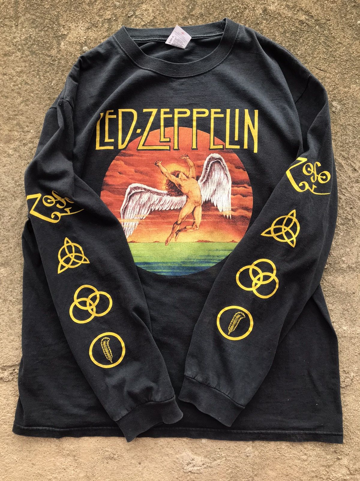 Vintage Led Zeppelin Naked Anggel Tees
