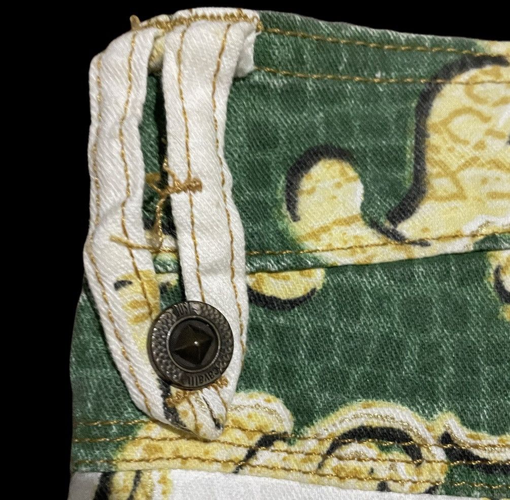 Designer Roberto Cavalli Signature Baroque Luxury Printed Shorts Size US 30 / EU 46 - 22 Thumbnail