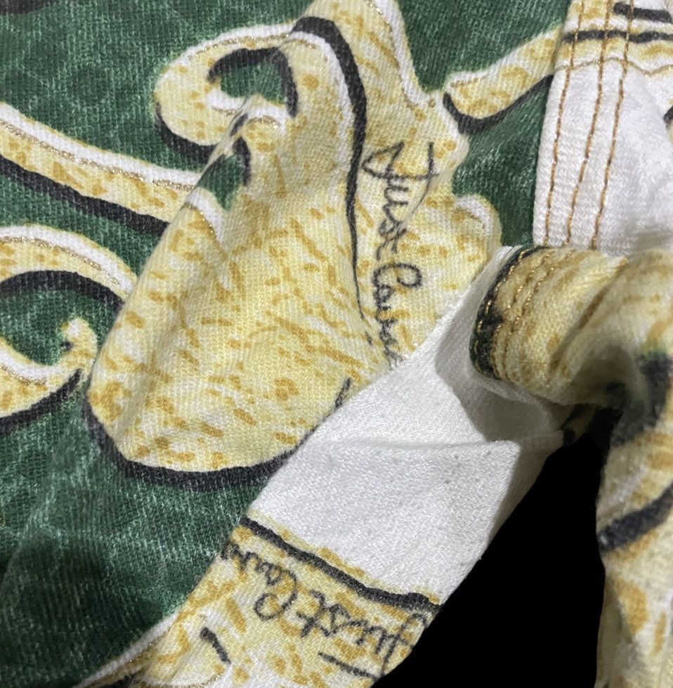 Designer Roberto Cavalli Signature Baroque Luxury Printed Shorts Size US 30 / EU 46 - 8 Thumbnail