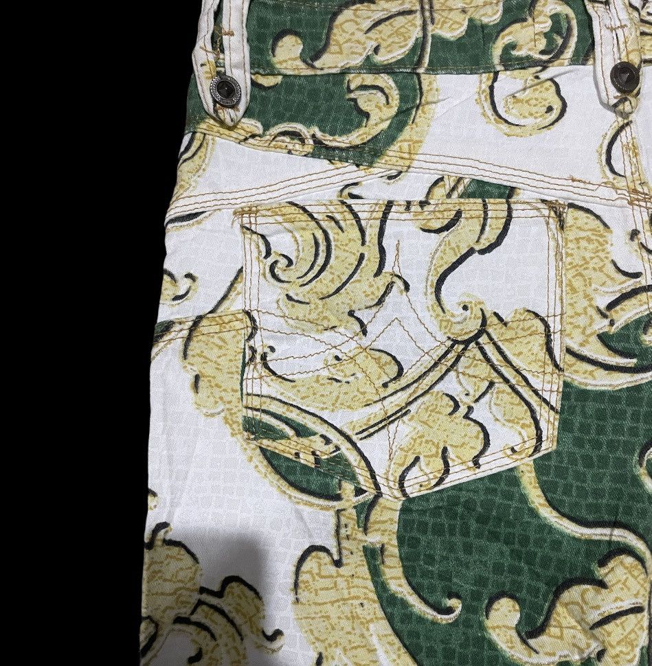 Designer Roberto Cavalli Signature Baroque Luxury Printed Shorts Size US 30 / EU 46 - 10 Thumbnail