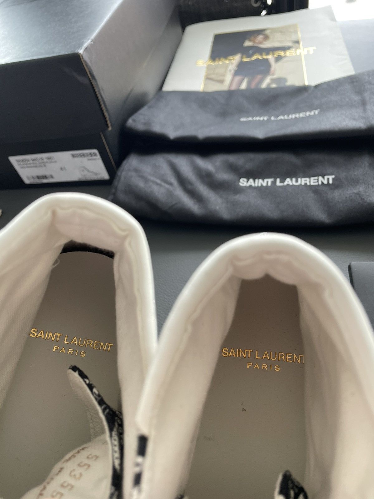 Hedi Slimane × Saint Laurent Paris × Yves Saint Laurent Limited Rare Brand New Super Runway YSL Sneaker Size US 8 / EU 41 - 20 Thumbnail