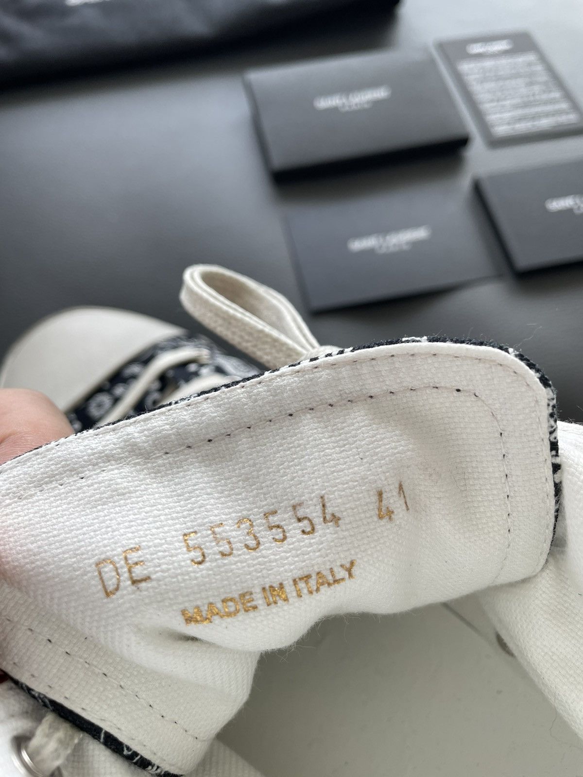 Hedi Slimane × Saint Laurent Paris × Yves Saint Laurent Limited Rare Brand New Super Runway YSL Sneaker Size US 8 / EU 41 - 7 Thumbnail