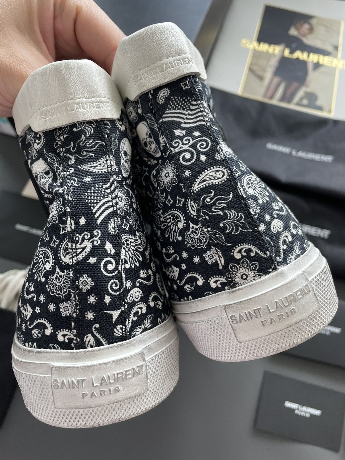 Hedi Slimane × Saint Laurent Paris × Yves Saint Laurent Limited Rare Brand New Super Runway YSL Sneaker Size US 8 / EU 41 - 9 Thumbnail