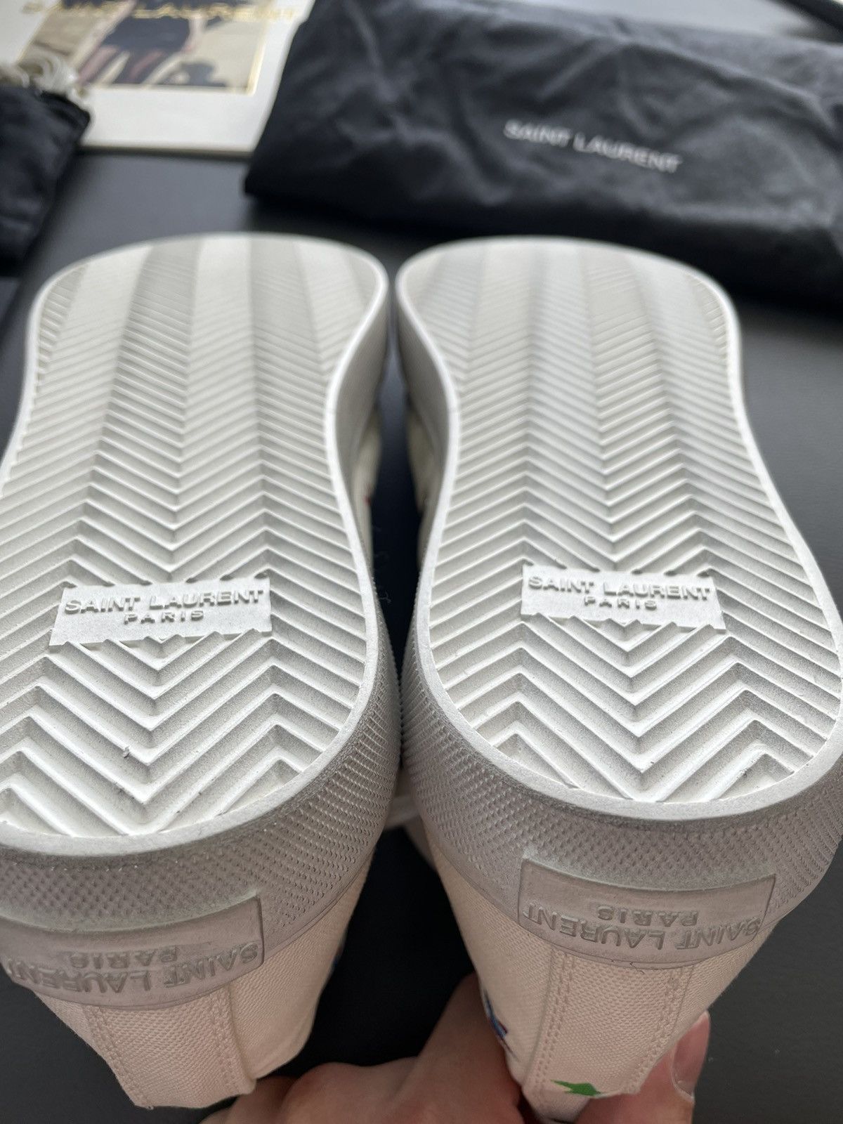 Saint Laurent Paris Rare Brand New LimitedEdition Solaris Star Moon Plus Sneaker Size US 11 / EU 44 - 14 Thumbnail