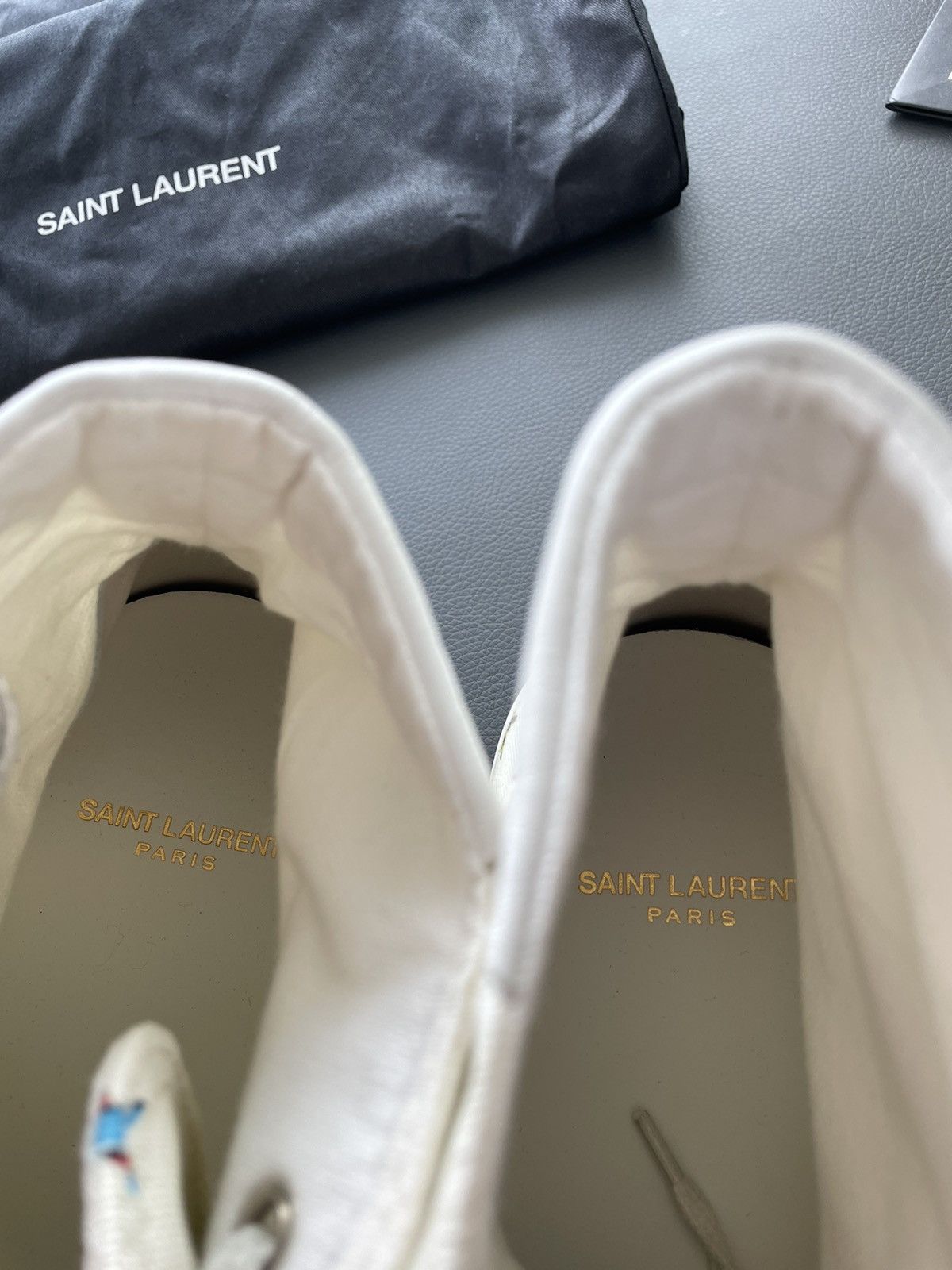 Saint Laurent Paris Rare Brand New LimitedEdition Solaris Star Moon Plus Sneaker Size US 11 / EU 44 - 8 Thumbnail