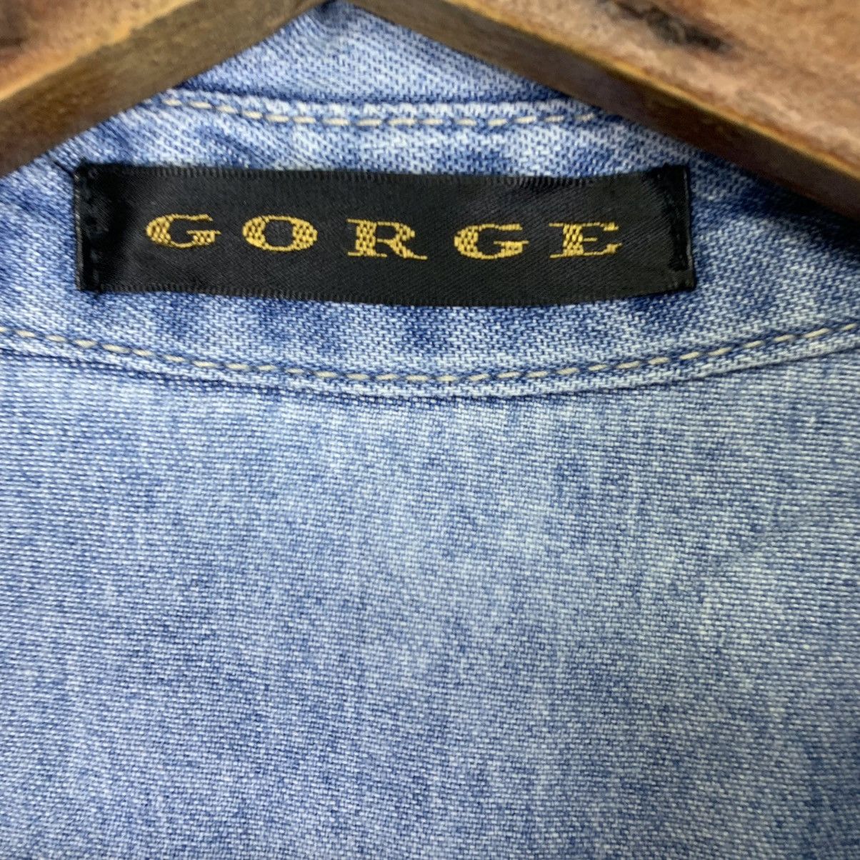Vintage Vintage Gorge Trench Denim Jacket Size M / US 6-8 / IT 42-44 - 7 Thumbnail