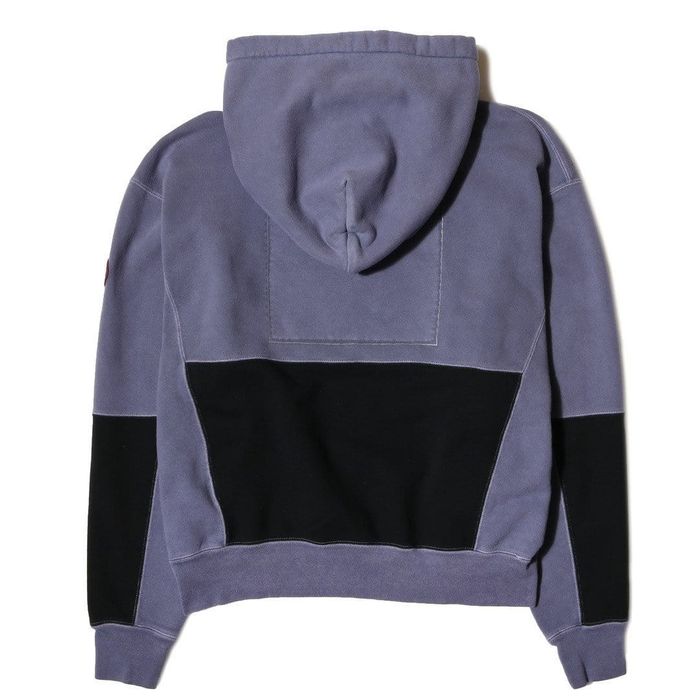 Cav Empt Cav Empt Overdye Ziggurat Patch Heavy Hoody Purple Grailed