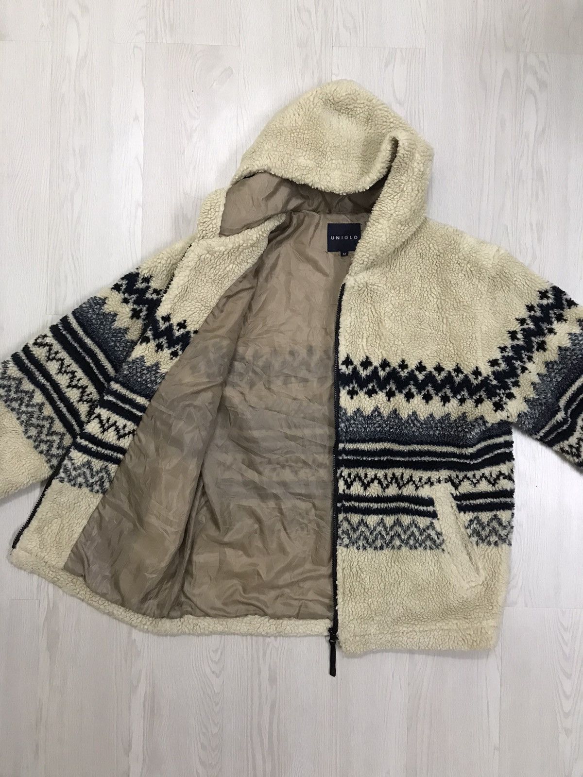 Japanese Brand × Vintage Vintage Deep Pile Sherpa Jacket Navajo Sherpa Size US M / EU 48-50 / 2 - 4 Thumbnail