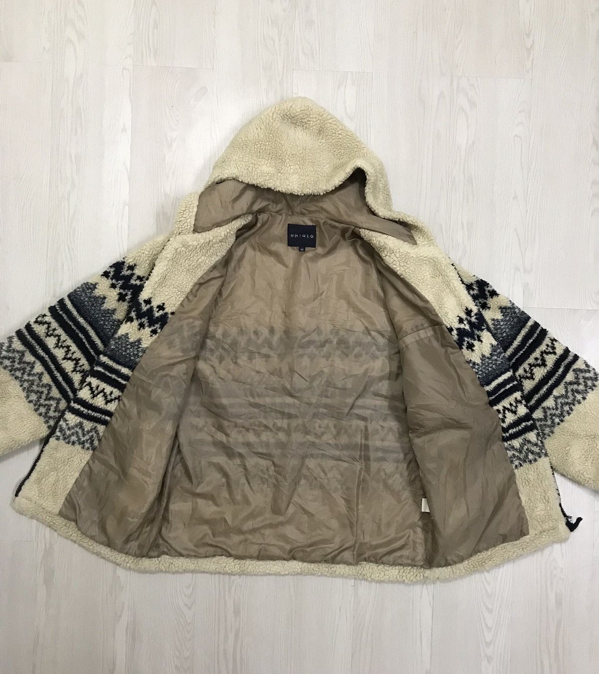 Japanese Brand × Vintage Vintage Deep Pile Sherpa Jacket Navajo Sherpa Size US M / EU 48-50 / 2 - 11 Thumbnail