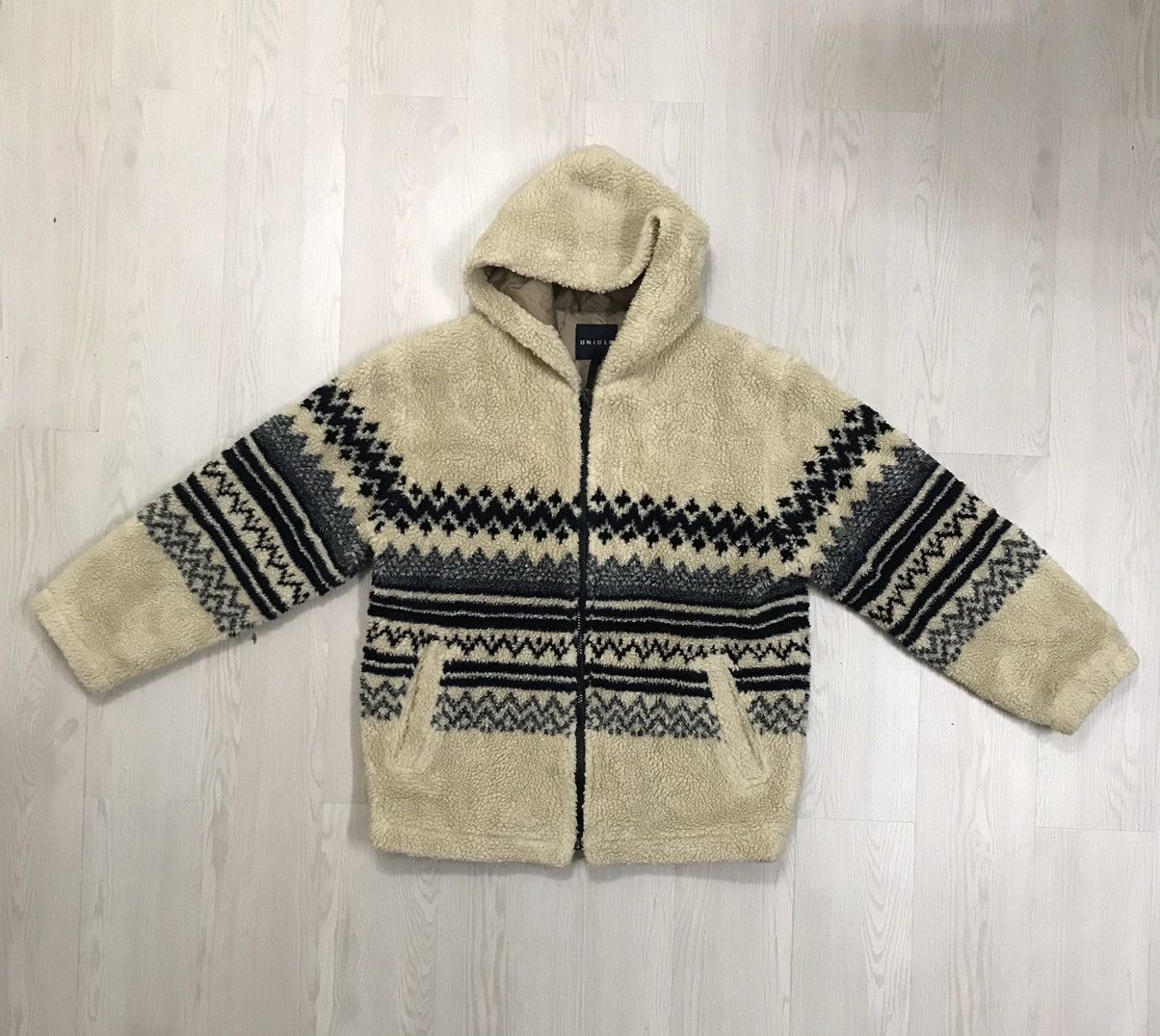 Japanese Brand × Vintage Vintage Deep Pile Sherpa Jacket Navajo Sherpa Size US M / EU 48-50 / 2 - 1 Thumbnail