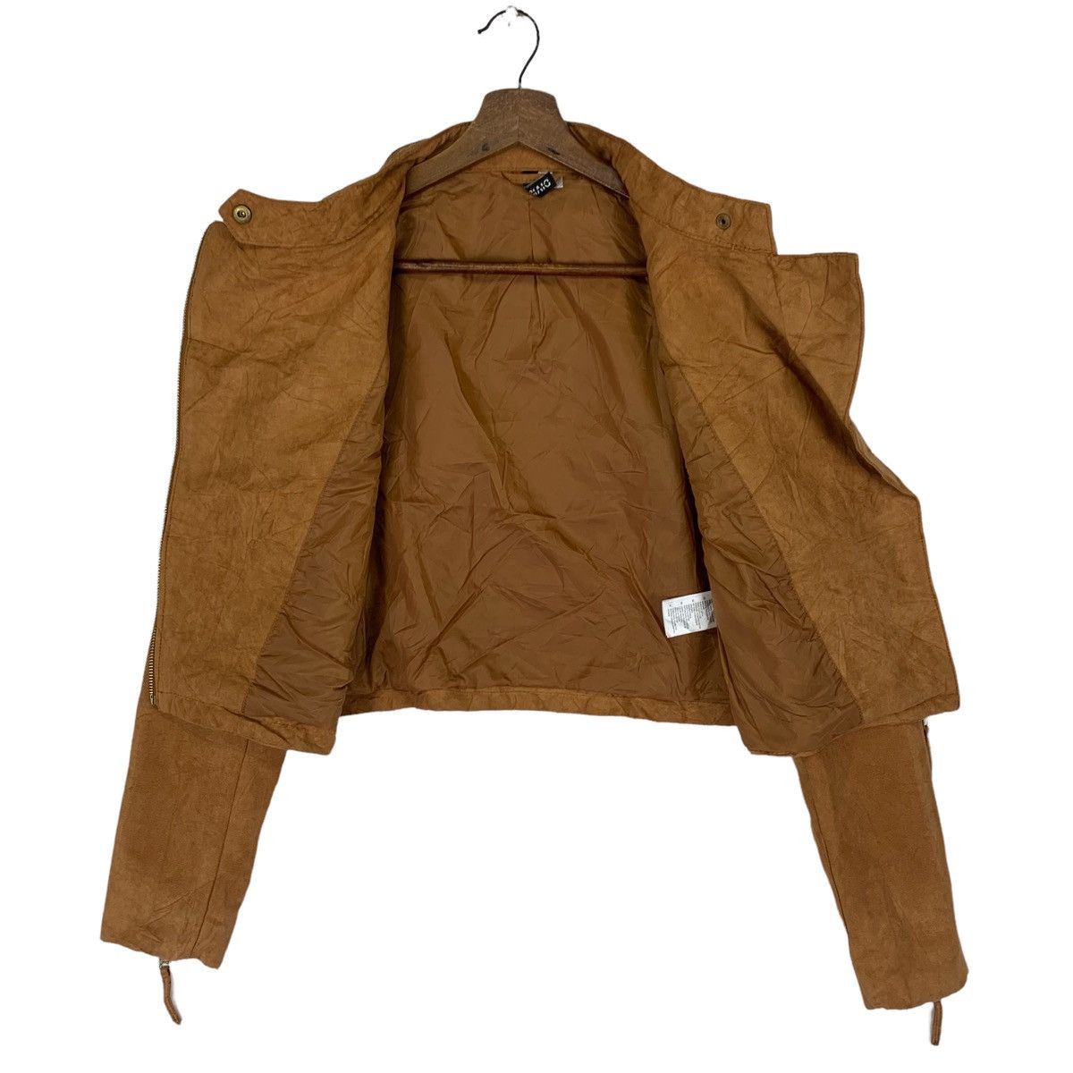 Divided Vintage Divided Suede Crop Top Jacket Size M / US 6-8 / IT 42-44 - 5 Thumbnail