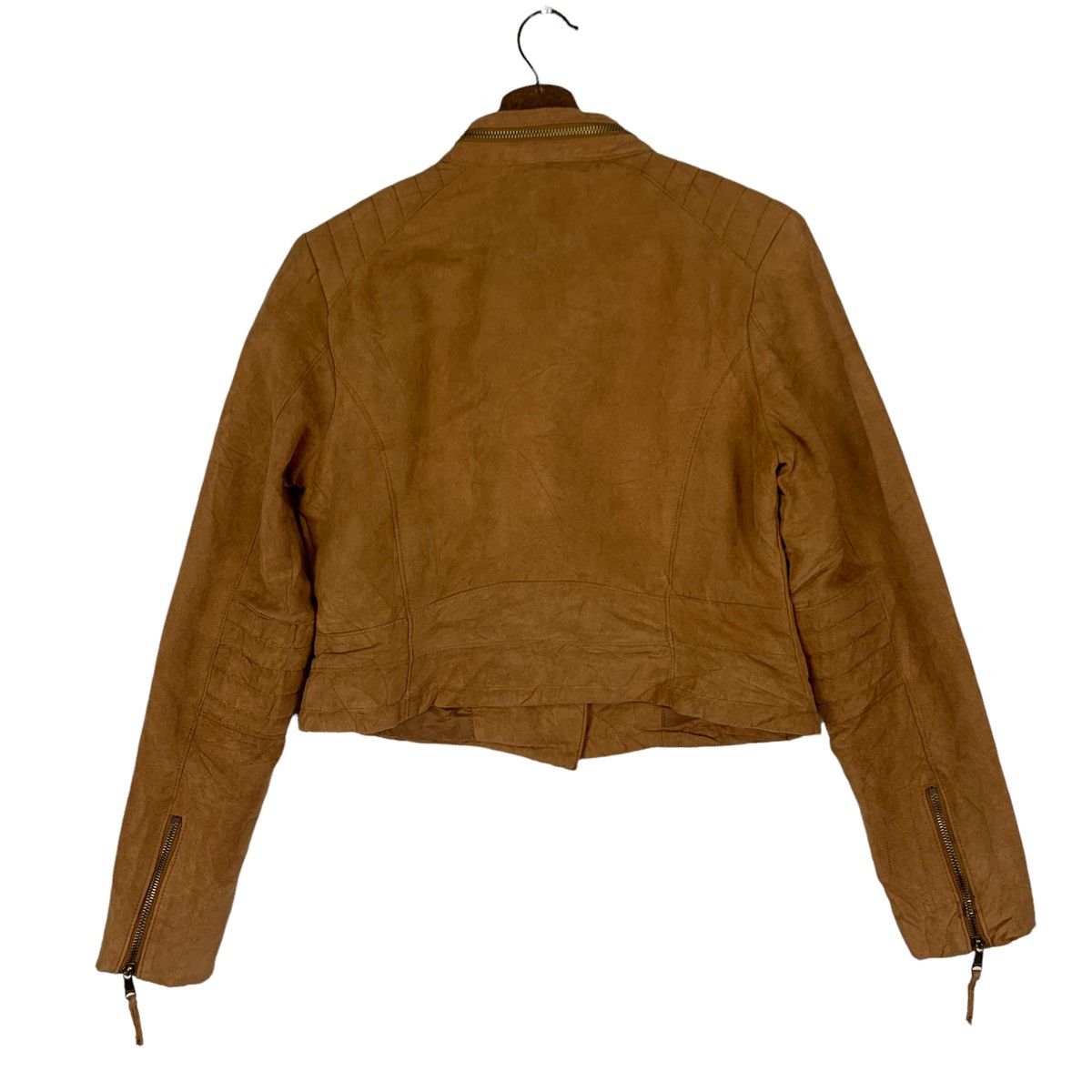Divided Vintage Divided Suede Crop Top Jacket Size M / US 6-8 / IT 42-44 - 6 Thumbnail