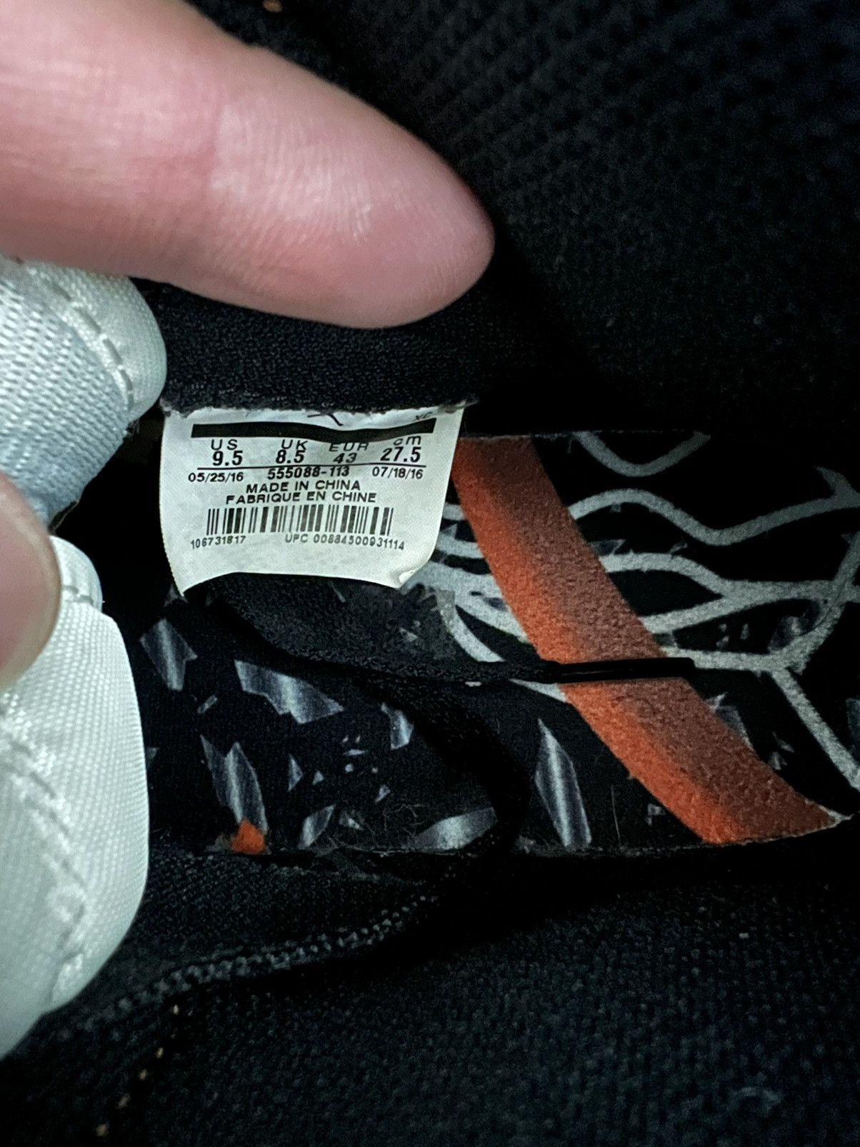 Jordan Brand Nike Air Jordan 1 Retro Shattered Backboard Size US 9.5 / EU 42-43 - 9 Thumbnail
