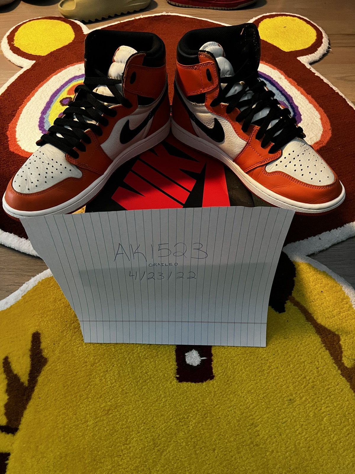 Jordan Brand Nike Air Jordan 1 Retro Shattered Backboard Size US 9.5 / EU 42-43 - 6 Thumbnail