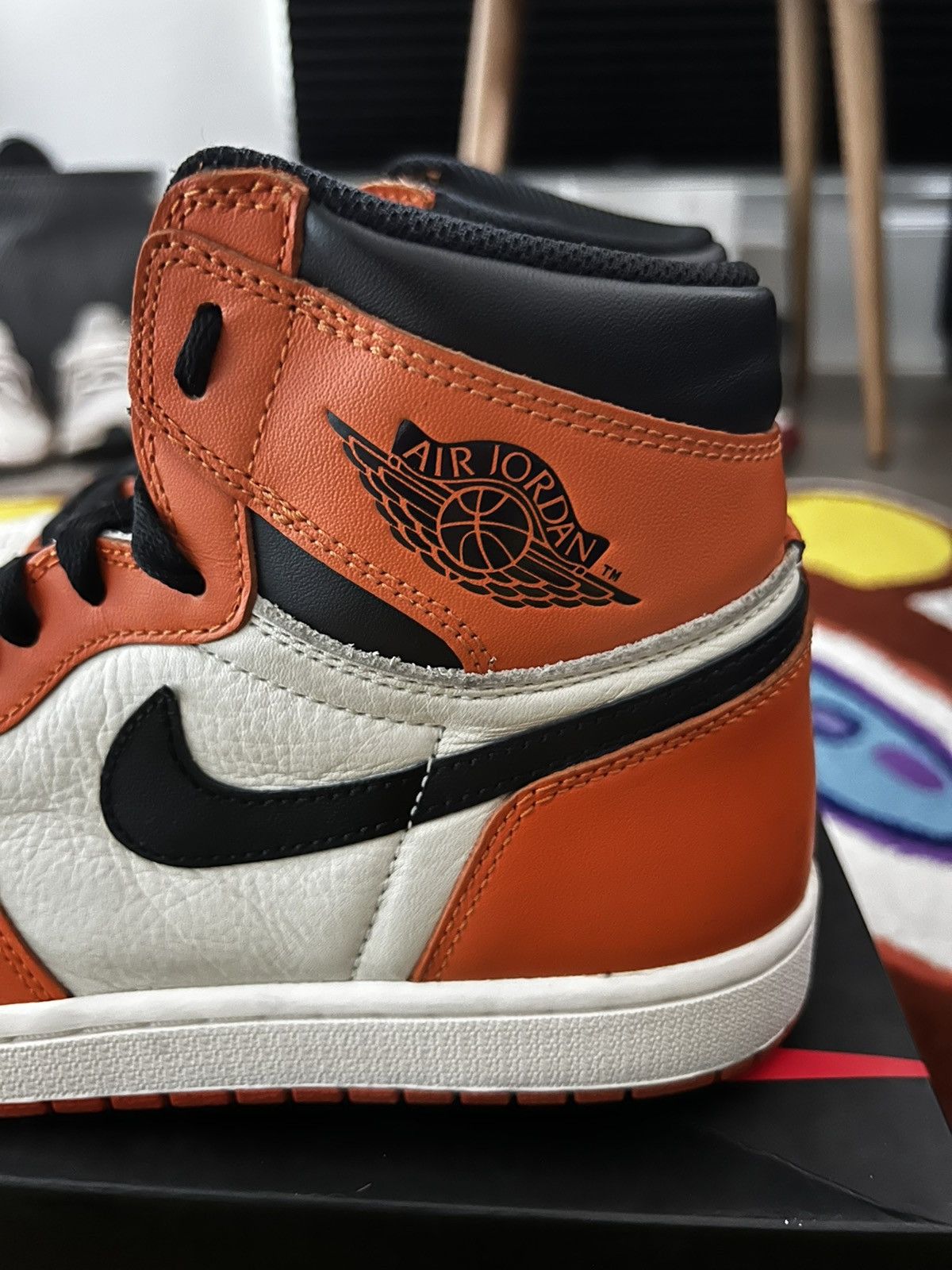 Jordan Brand Nike Air Jordan 1 Retro Shattered Backboard Size US 9.5 / EU 42-43 - 7 Thumbnail