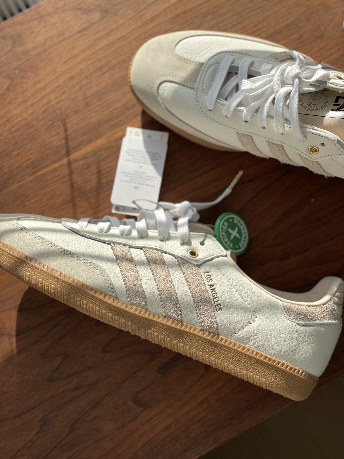 Adidas Adidas Samba LAFC - Off White/Linen/Gum | Grailed