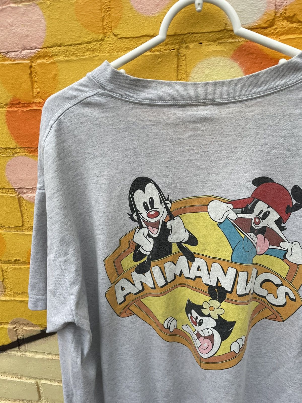 Vintage 1993 Animaniacs double side Looney Tunes Cartoon sleep shirt Size US XXL / EU 58 / 5 - 1 Thumbnail