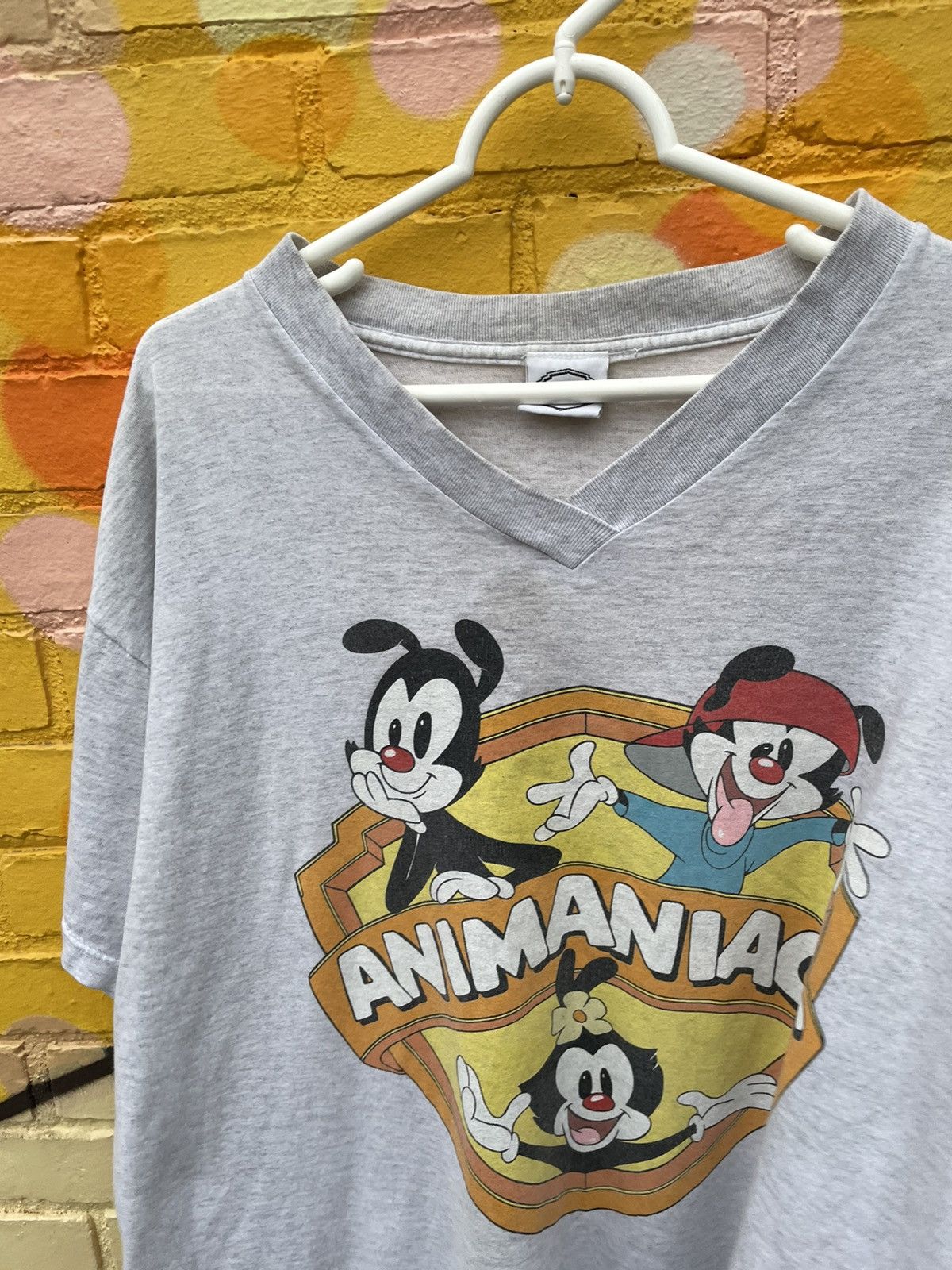 Vintage 1993 Animaniacs double side Looney Tunes Cartoon sleep shirt Size US XXL / EU 58 / 5 - 2 Thumbnail