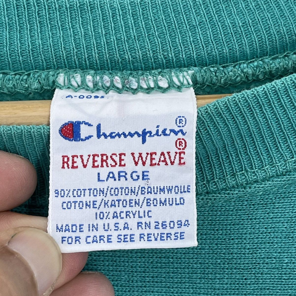 Champion × Japanese Brand × Vintage Vintage 90s Champion Reverse Weave Crewneck Sweatshirt Sz M Size US M / EU 48-50 / 2 - 8 Thumbnail