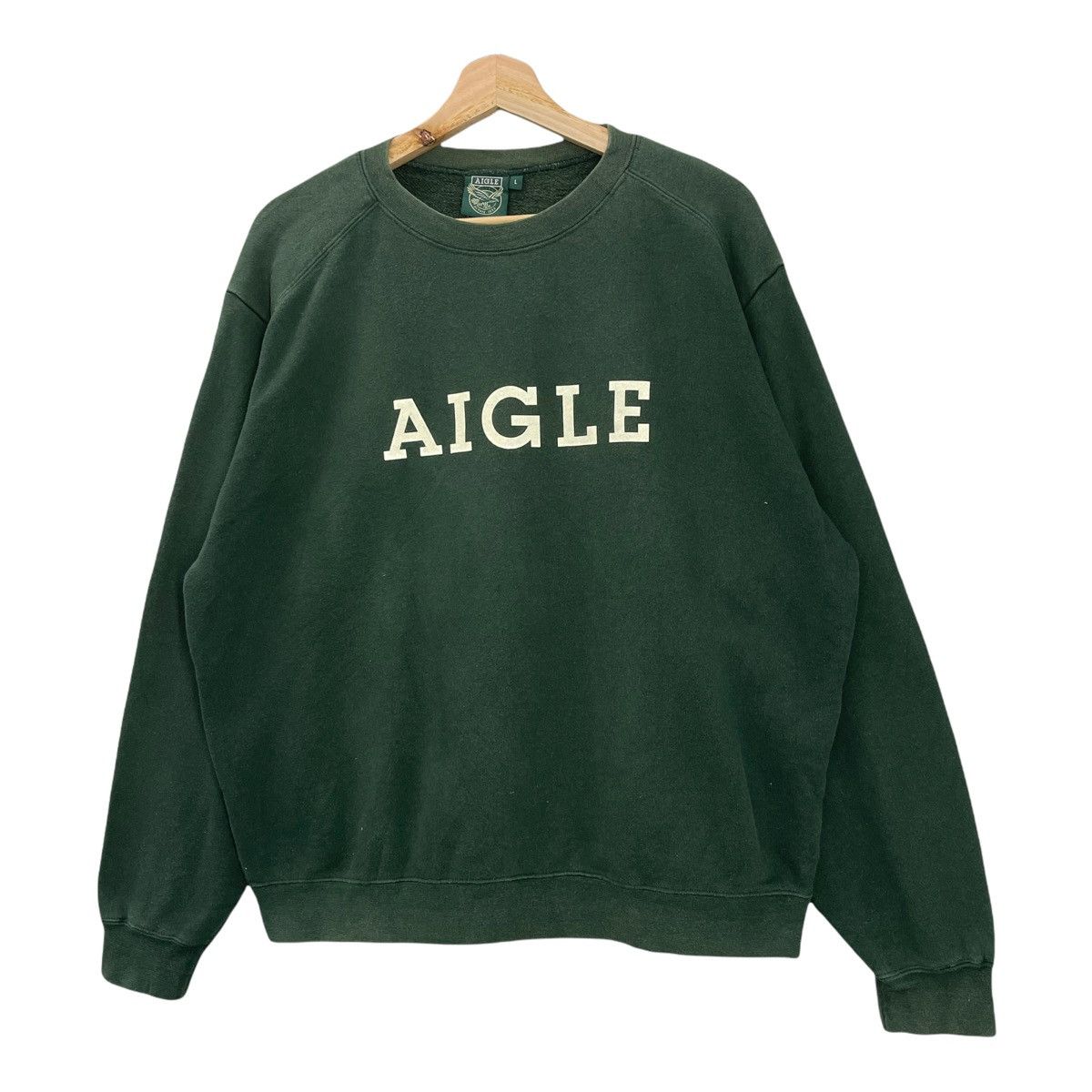 Aigle Aigle Big Logo Printed Crewneck Sweatshirt Size M Size US M / EU 48-50 / 2 - 3 Thumbnail