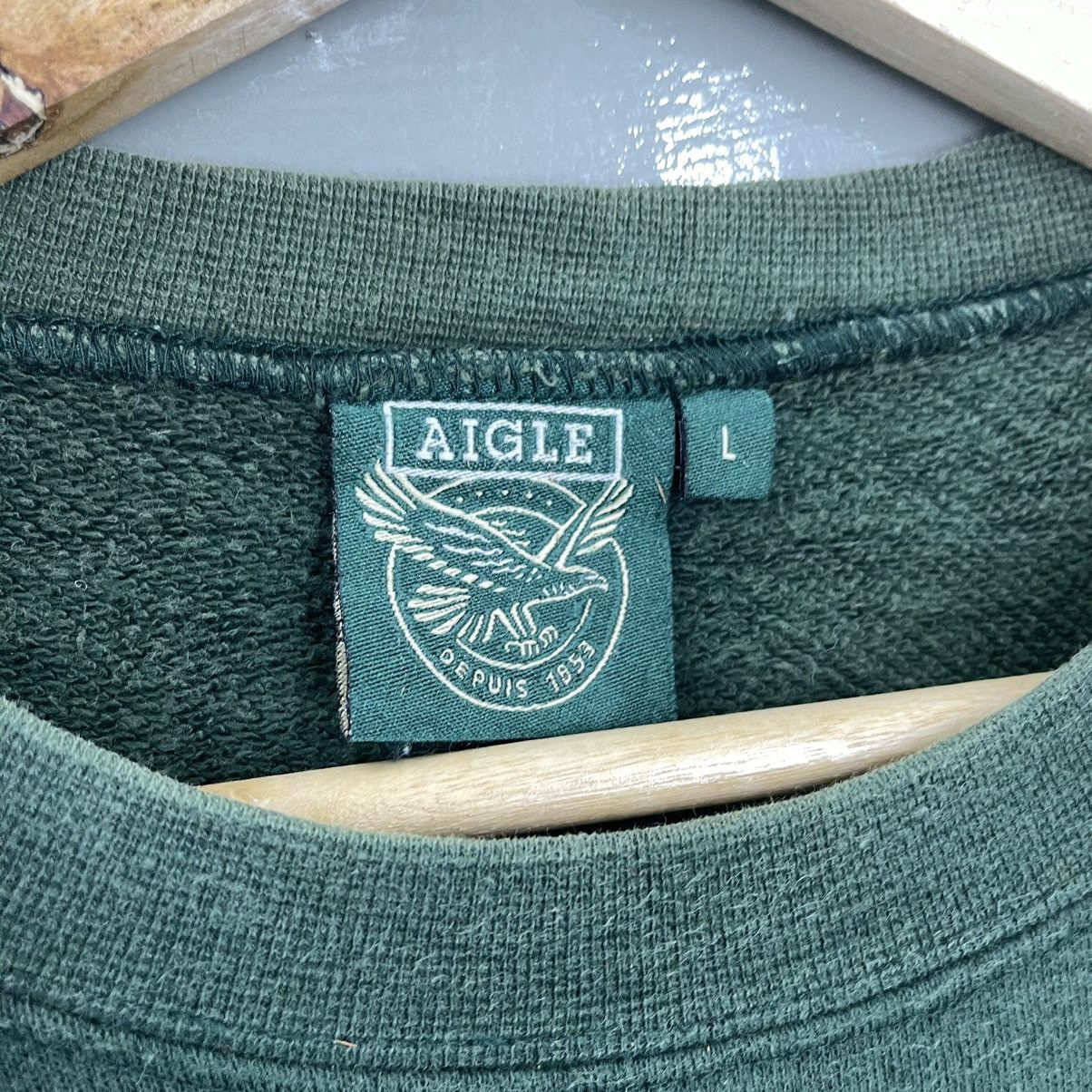 Aigle Aigle Big Logo Printed Crewneck Sweatshirt Size M Size US M / EU 48-50 / 2 - 8 Thumbnail