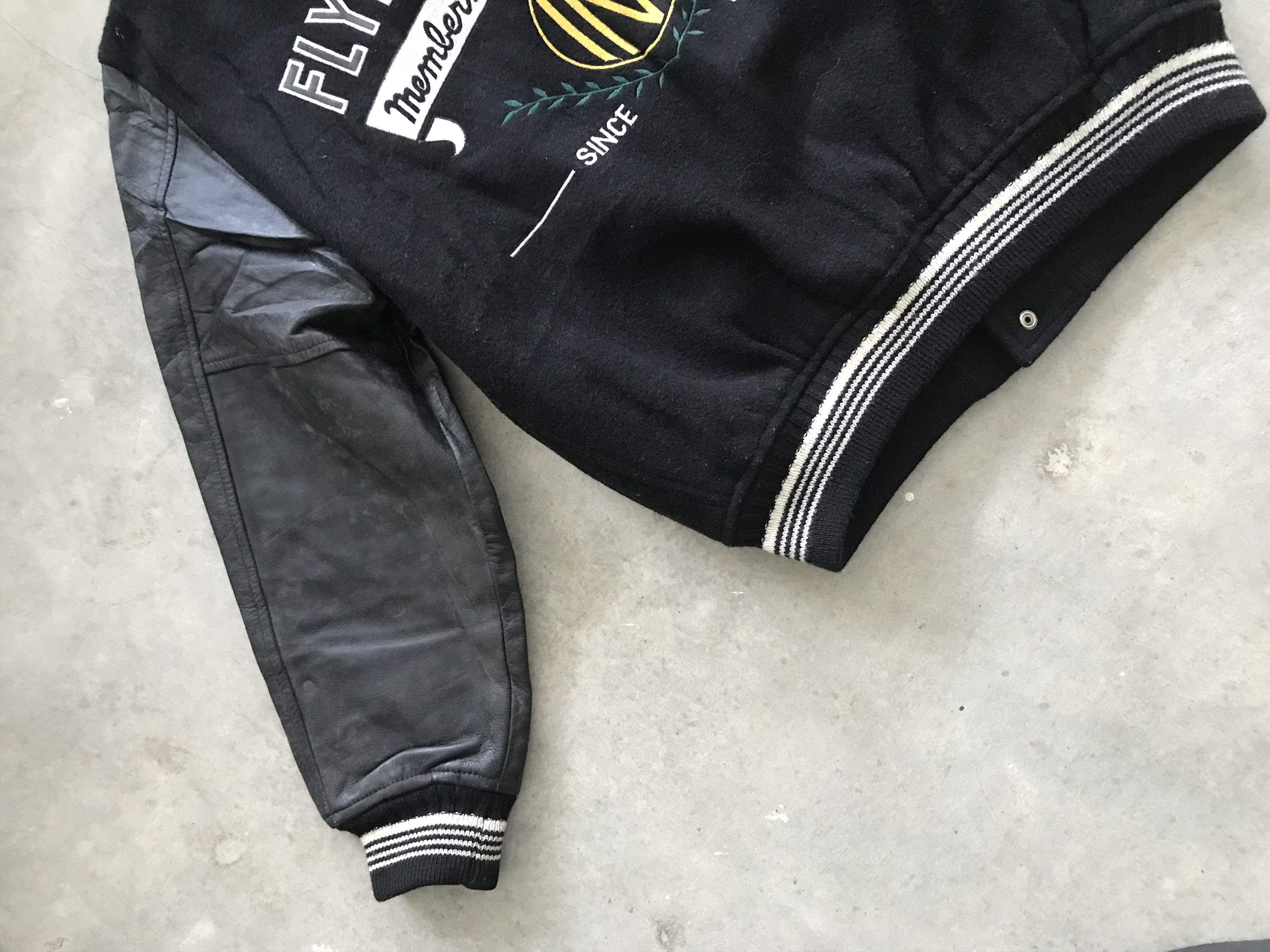 Vintage Vintage The Flying Tiger Military USN Varsity Jacket Size US M / EU 48-50 / 2 - 10 Thumbnail