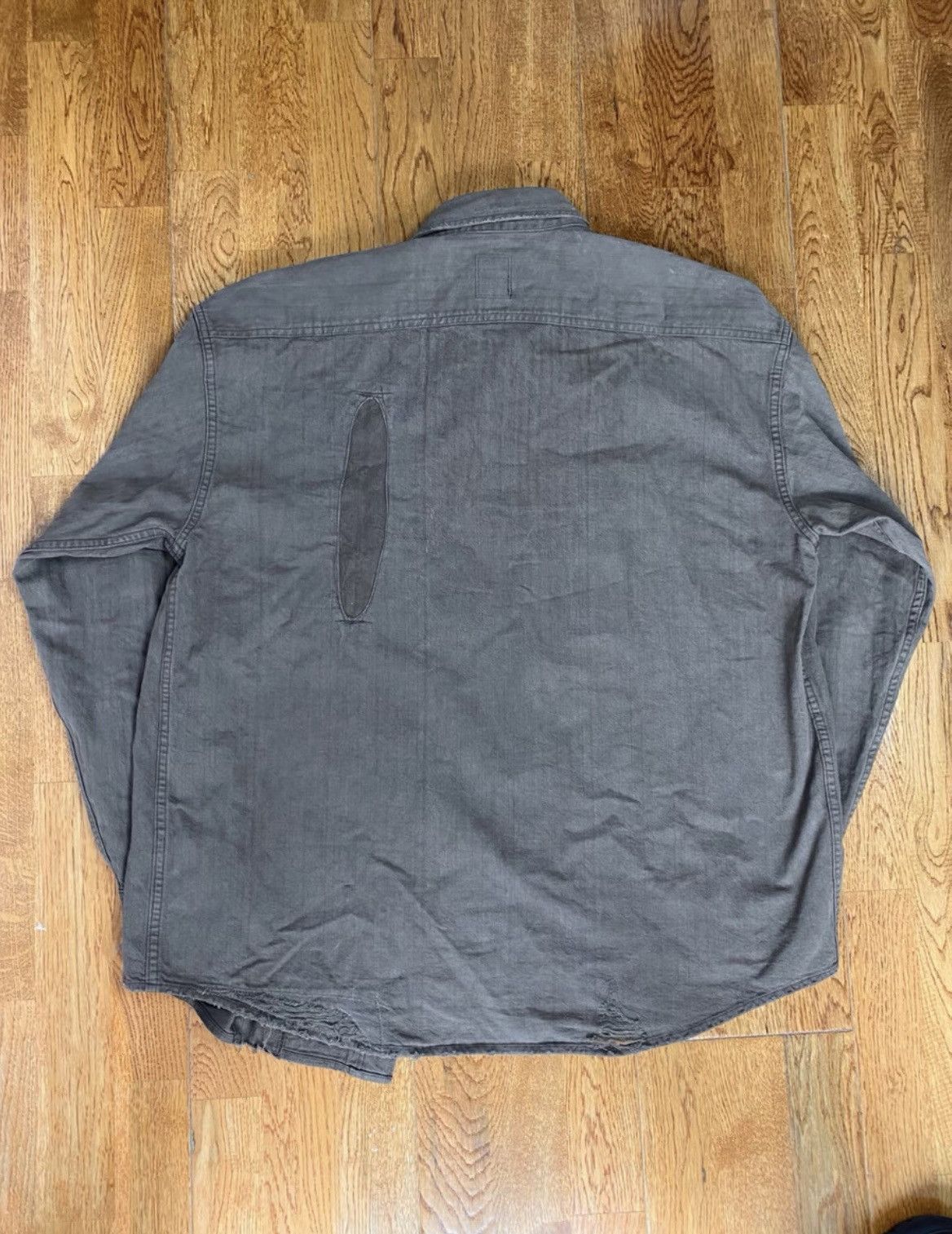 Visvim visvim 20ss ict lumber shirt crash n.d mud dye | Grailed