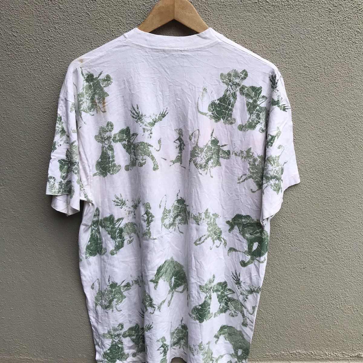 Disney Vintage 90s THE LION KING movie all over print tee disney Size US XL / EU 56 / 4 - 3 Thumbnail