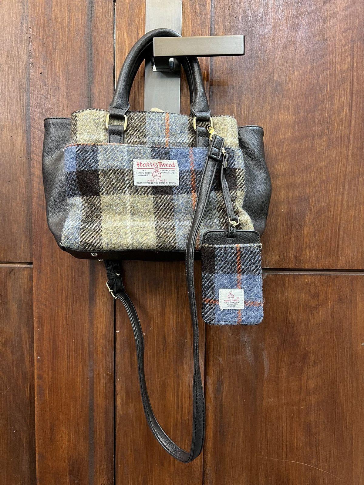 Harris Tweed Harris Tweed Closshi Premium Bag Size ONE SIZE - 1 Thumbnail
