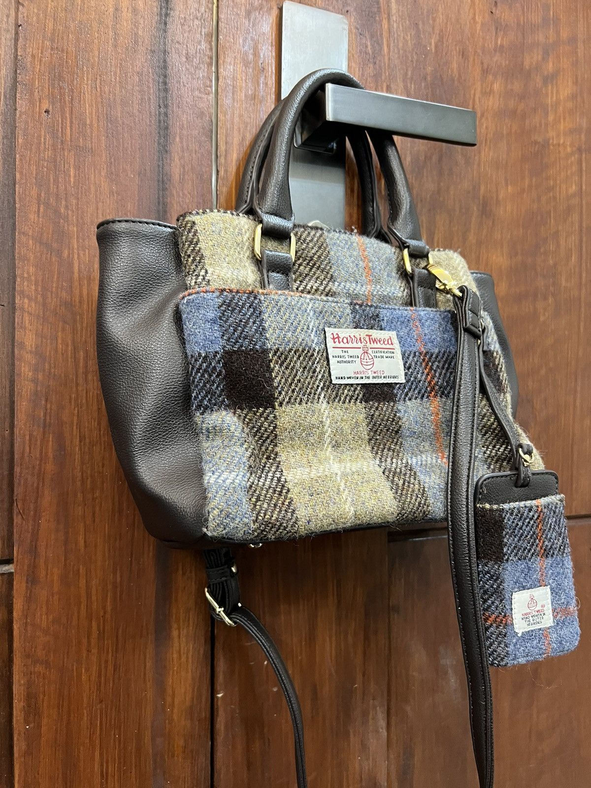 Harris Tweed Harris Tweed Closshi Premium Bag Size ONE SIZE - 4 Thumbnail