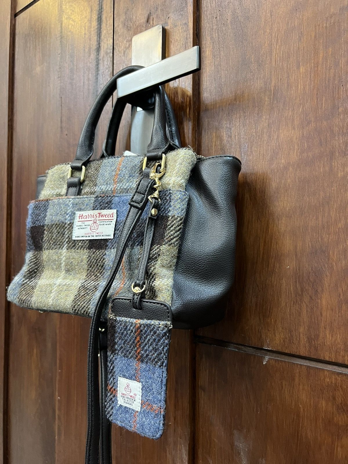 Harris Tweed Harris Tweed Closshi Premium Bag Size ONE SIZE - 3 Thumbnail