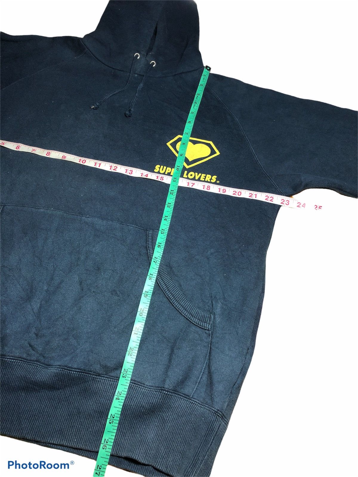 Japanese Brand SUPER LOVERS JAPAN HOODIE BLUE FADED Size US L / EU 52-54 / 3 - 6 Thumbnail