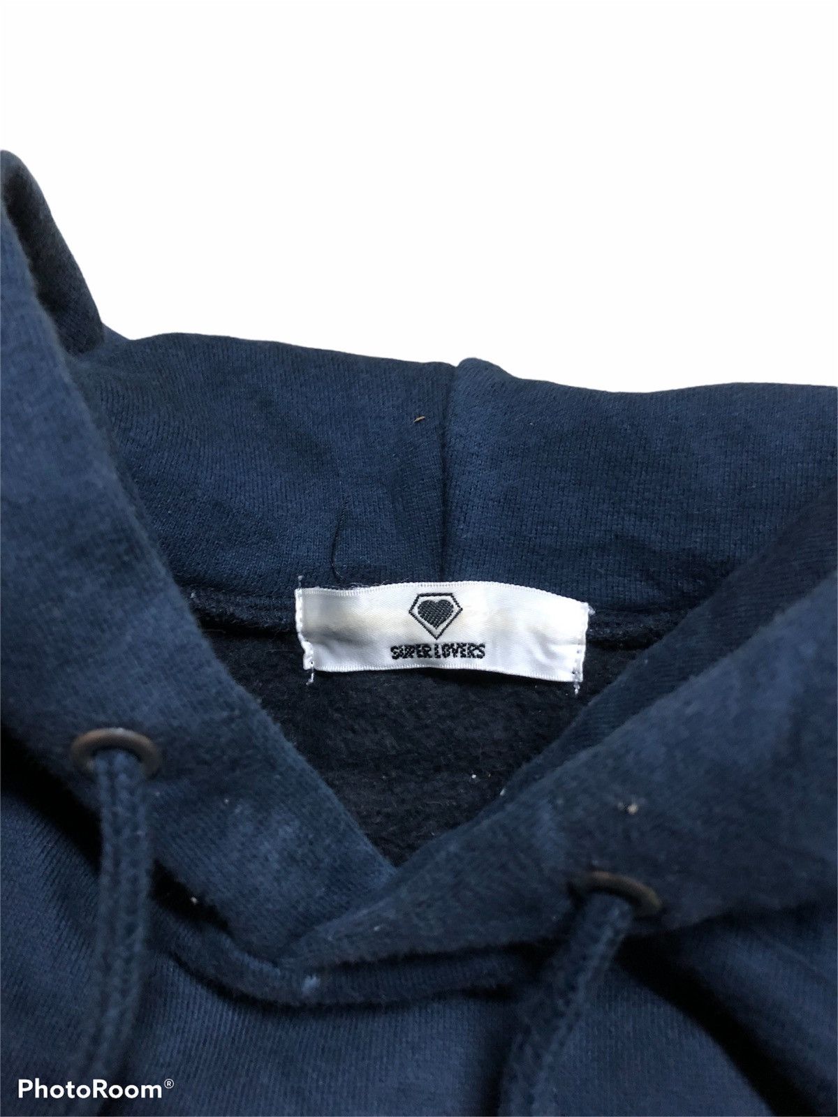 Japanese Brand SUPER LOVERS JAPAN HOODIE BLUE FADED Size US L / EU 52-54 / 3 - 4 Thumbnail