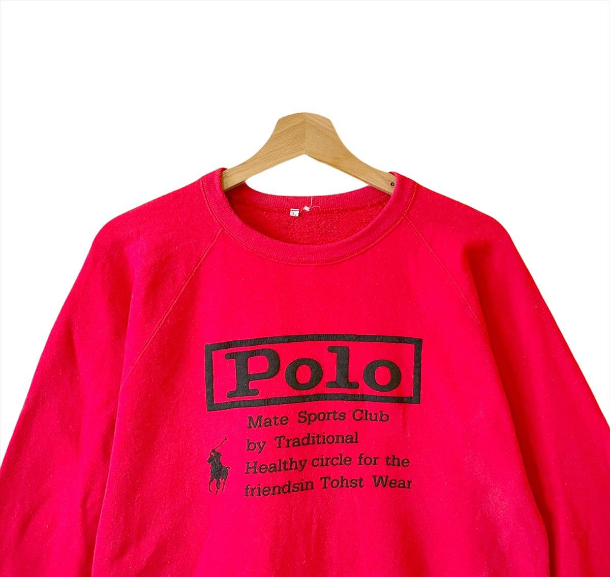 U.S. Polo Assn. Vintage 90s Polo Club Big Logo Crewneck Sweatshirt Size M Size US M / EU 48-50 / 2 - 4 Thumbnail