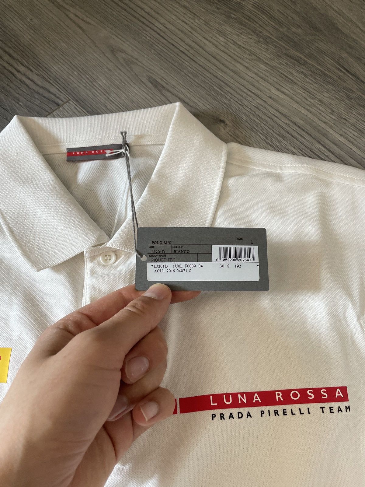 Prada Prada Luna Rossa Pirelli Polo | Grailed
