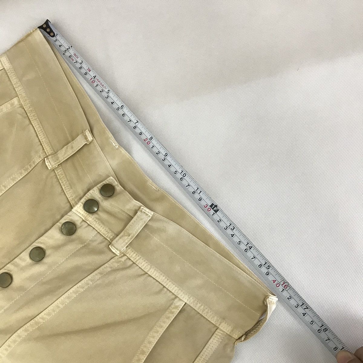 Kapital 💣KAPITAL BLUE HANDED Cargo Design Short Pants Size US 33 - 5 Thumbnail