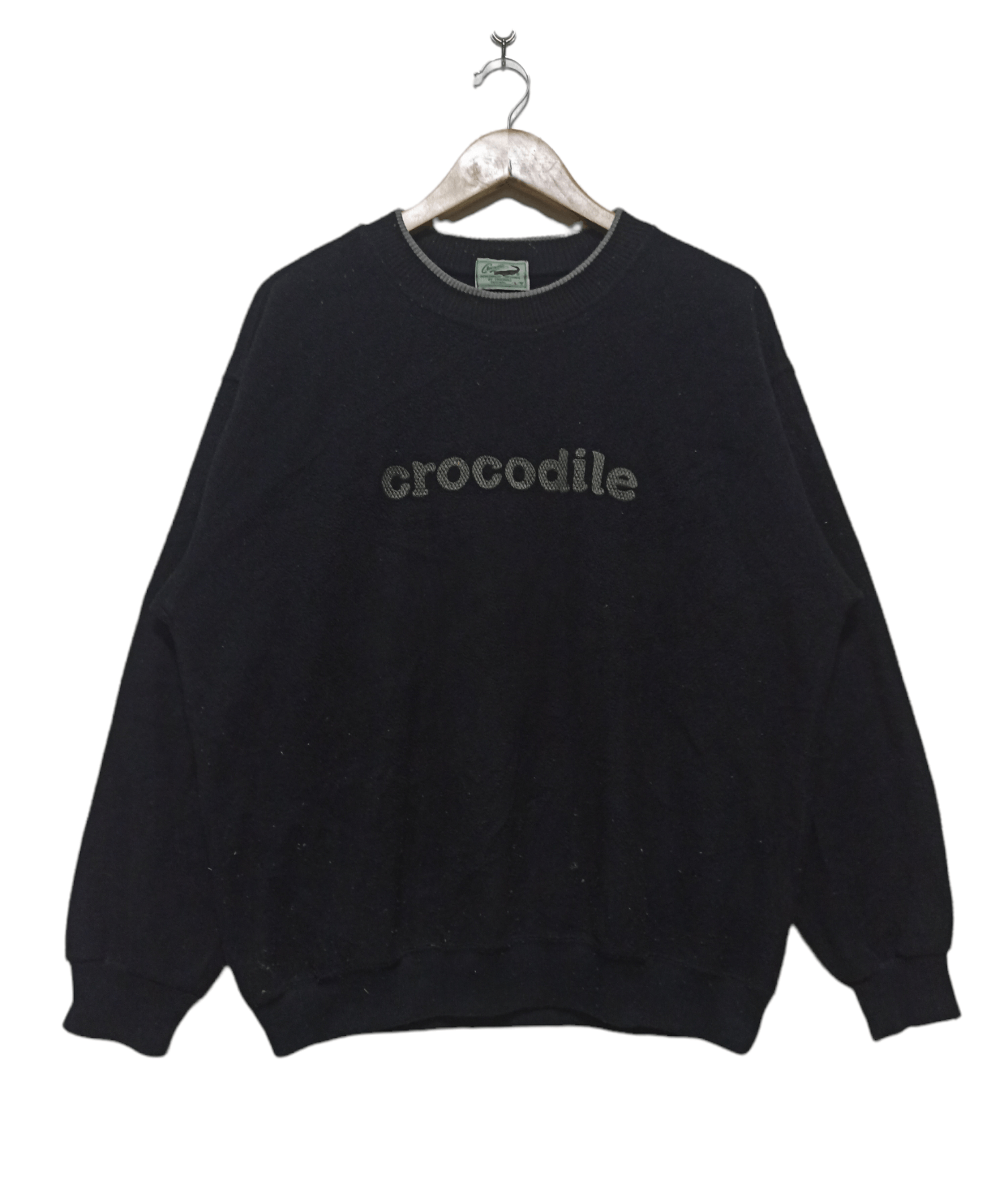 Lacoste × Vintage Vintage Crocodile Sweatshirt Size US L / EU 52-54 / 3 - 1 Thumbnail