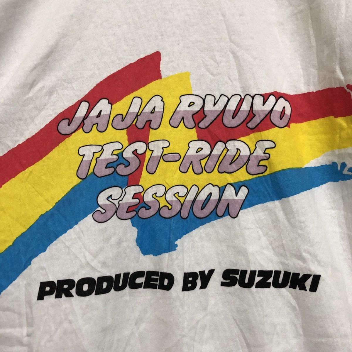 Vintage Vintage Jaja Ryuyo Test Ride Session T-Shirt Suzuki Size US L / EU 52-54 / 3 - 2 Thumbnail