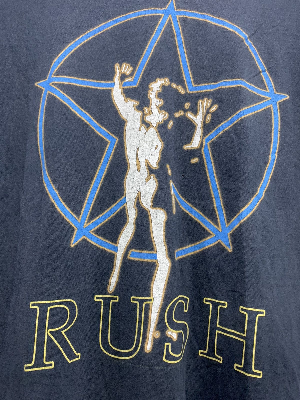 Band Tees Rush T shirt Size US L / EU 52-54 / 3 - 3 Thumbnail