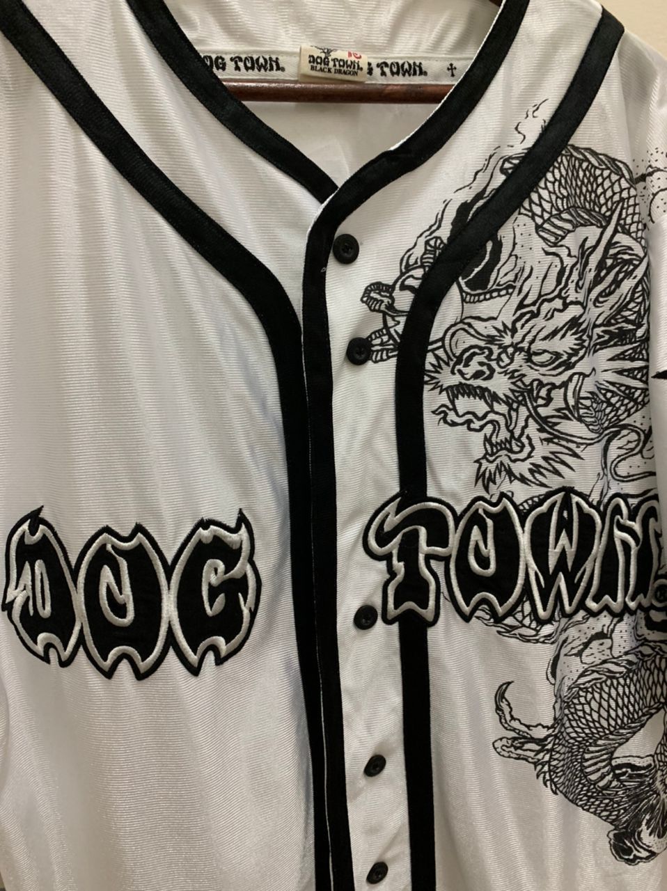 Dogtown Dog Town Black Dragon Baseball Jersey Size US XL / EU 56 / 4 - 4 Thumbnail