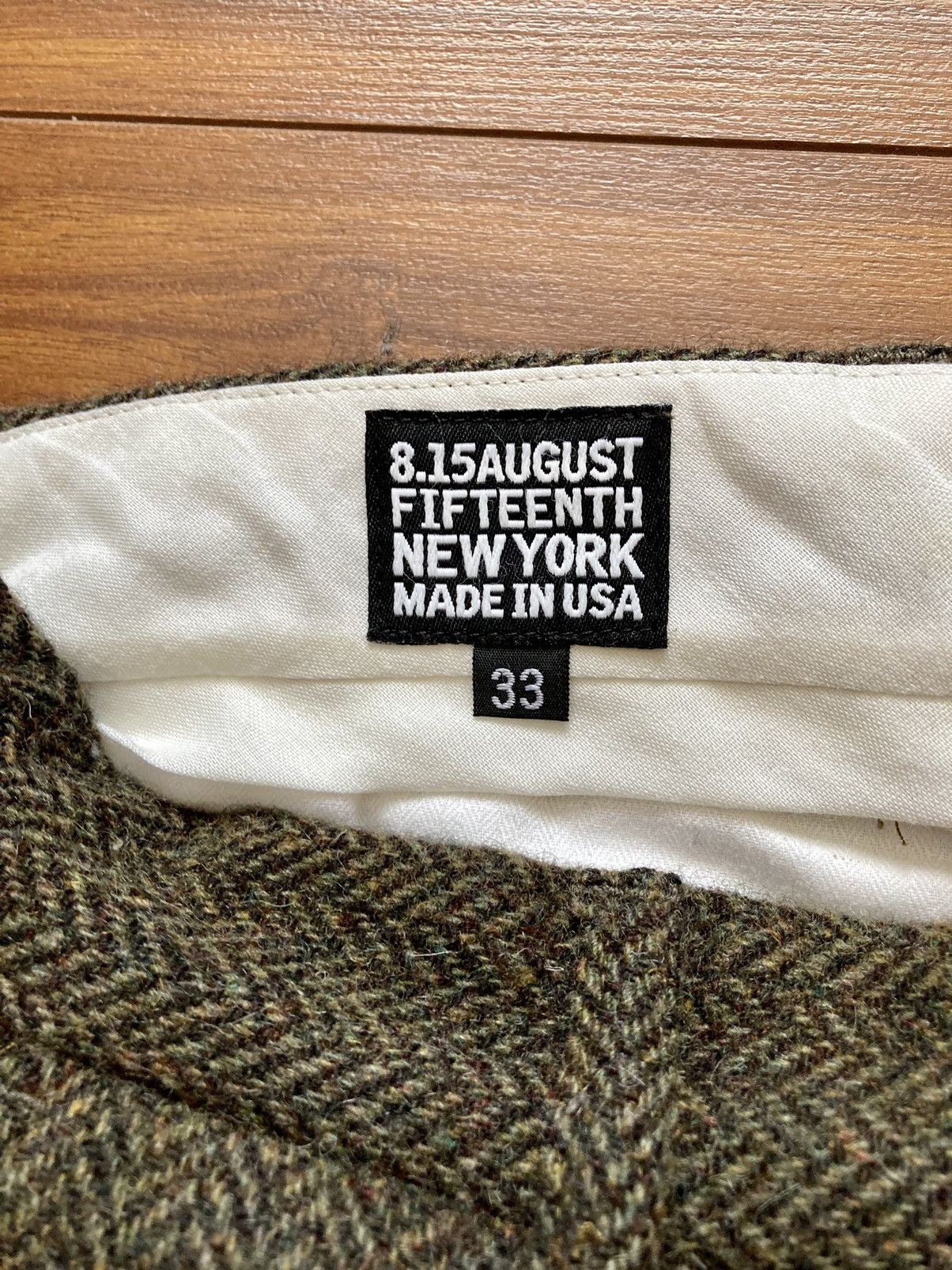 8.15 August Fifteenth 8.15 August Fifteenth wool trousers Size US 33 - 3 Thumbnail