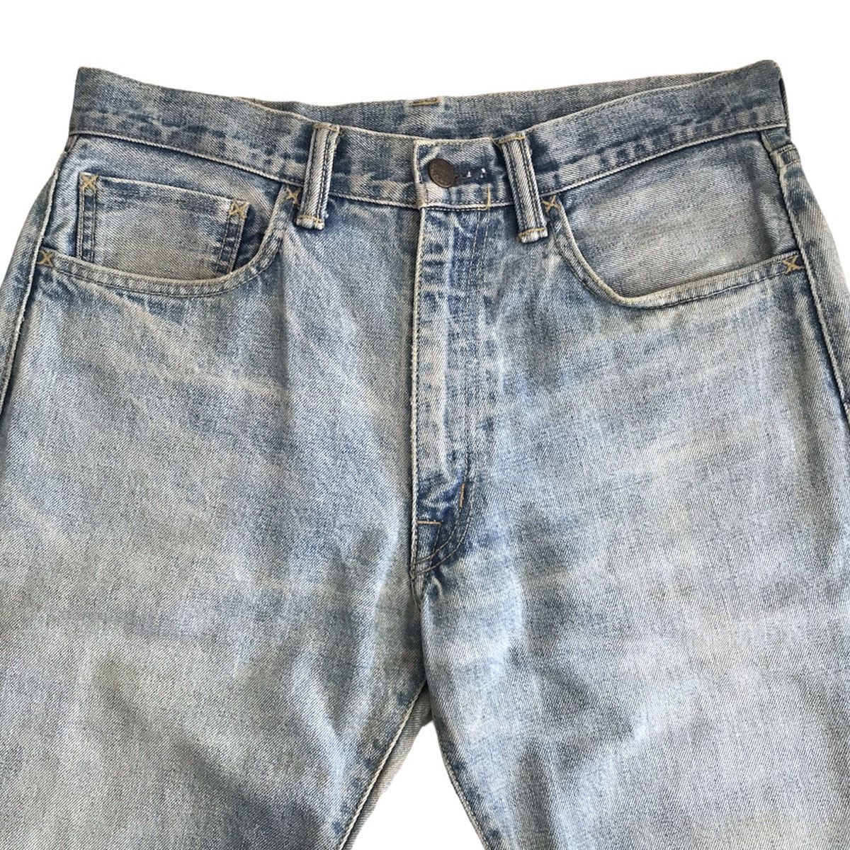 Japanese Brand Authentic Vintage Tenderloin Tokyo K-7 Raw Selvedge Denim Size US 32 / EU 48 - 3 Thumbnail