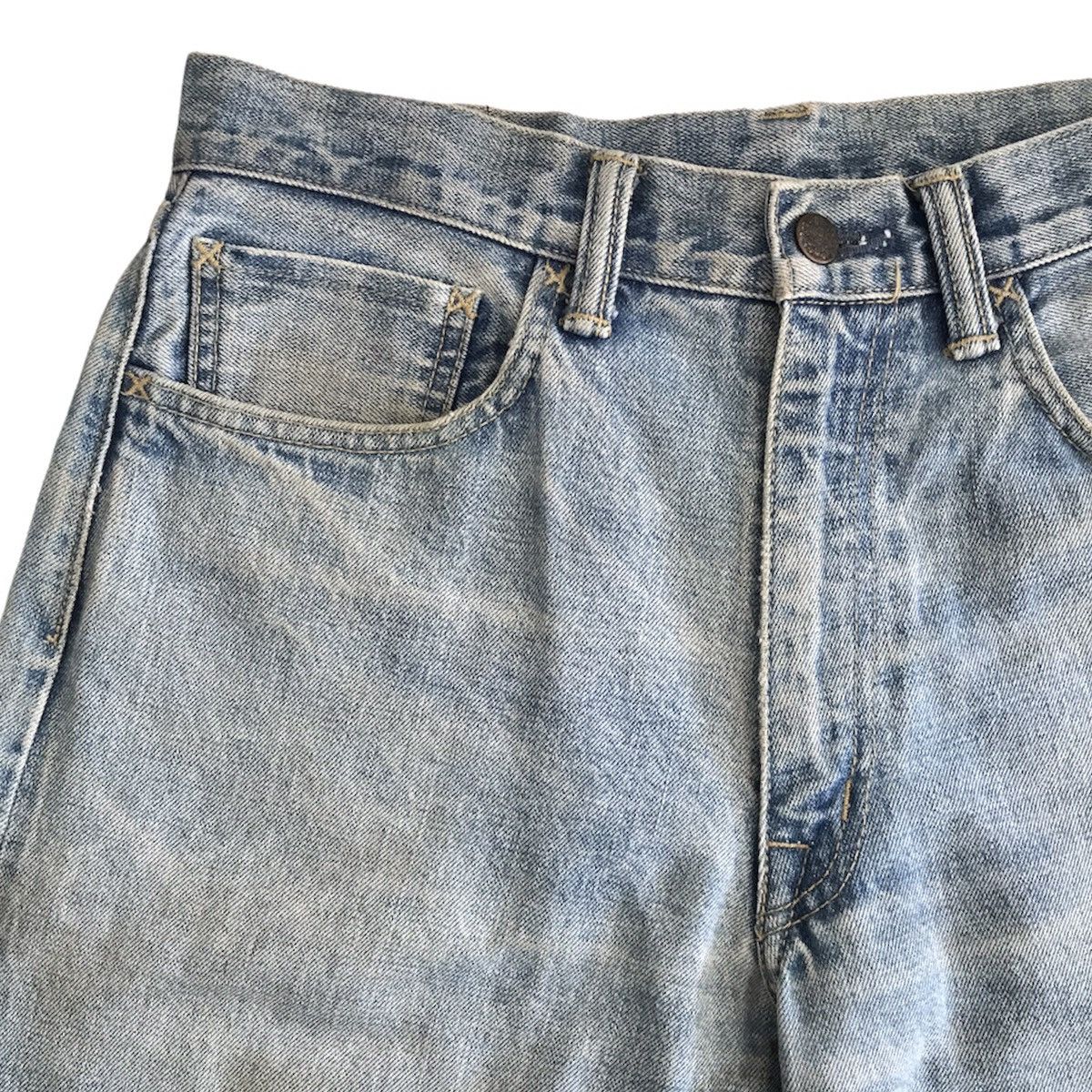 Japanese Brand Authentic Vintage Tenderloin Tokyo K-7 Raw Selvedge Denim Size US 32 / EU 48 - 5 Thumbnail