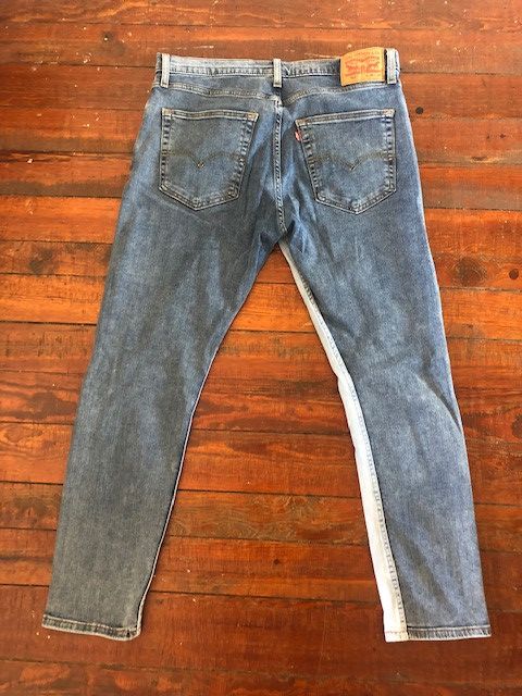 Levi's Levi's 512 Slim Fit Taper Jeans Two-Tone Size US 36 / EU 52 - 2 Thumbnail