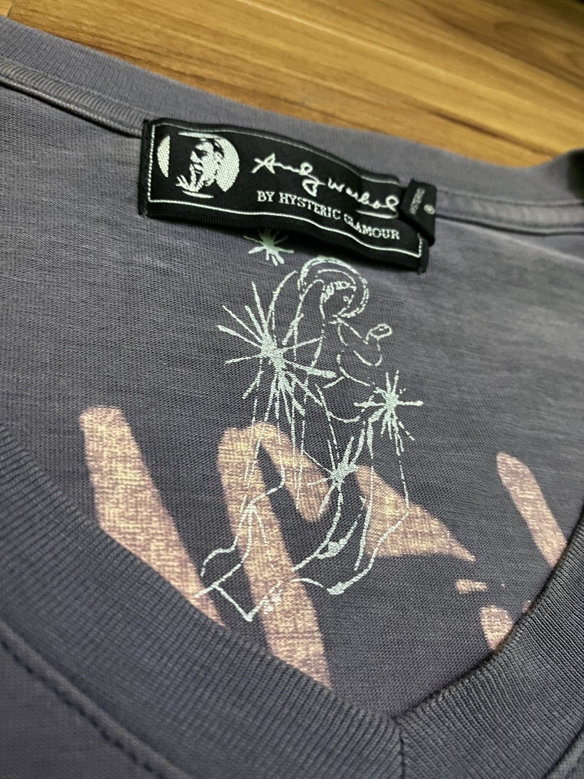 Hysteric Glamour x Andy Warhol Skull Design