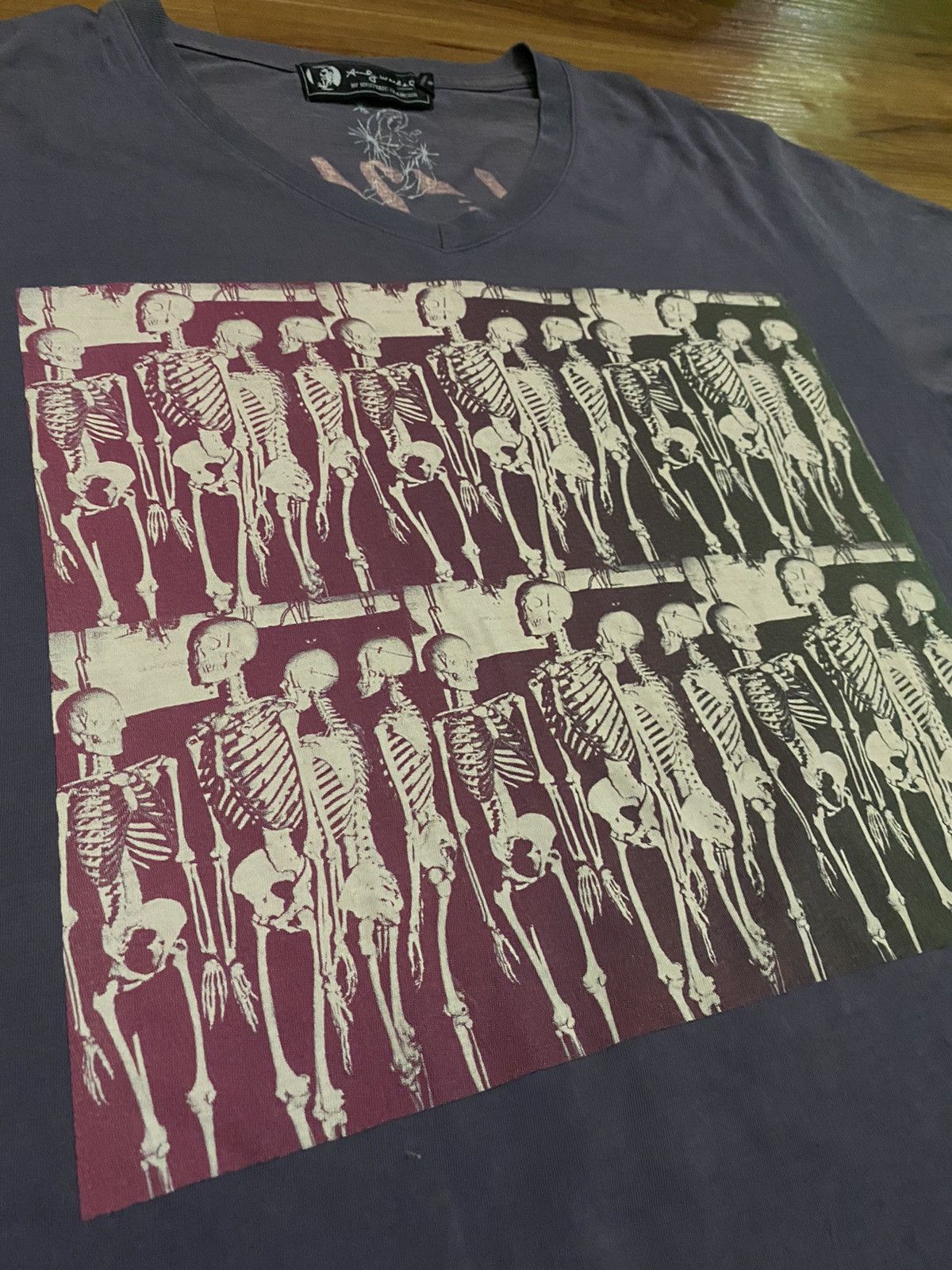 Hysteric Glamour x Andy Warhol Skull Design