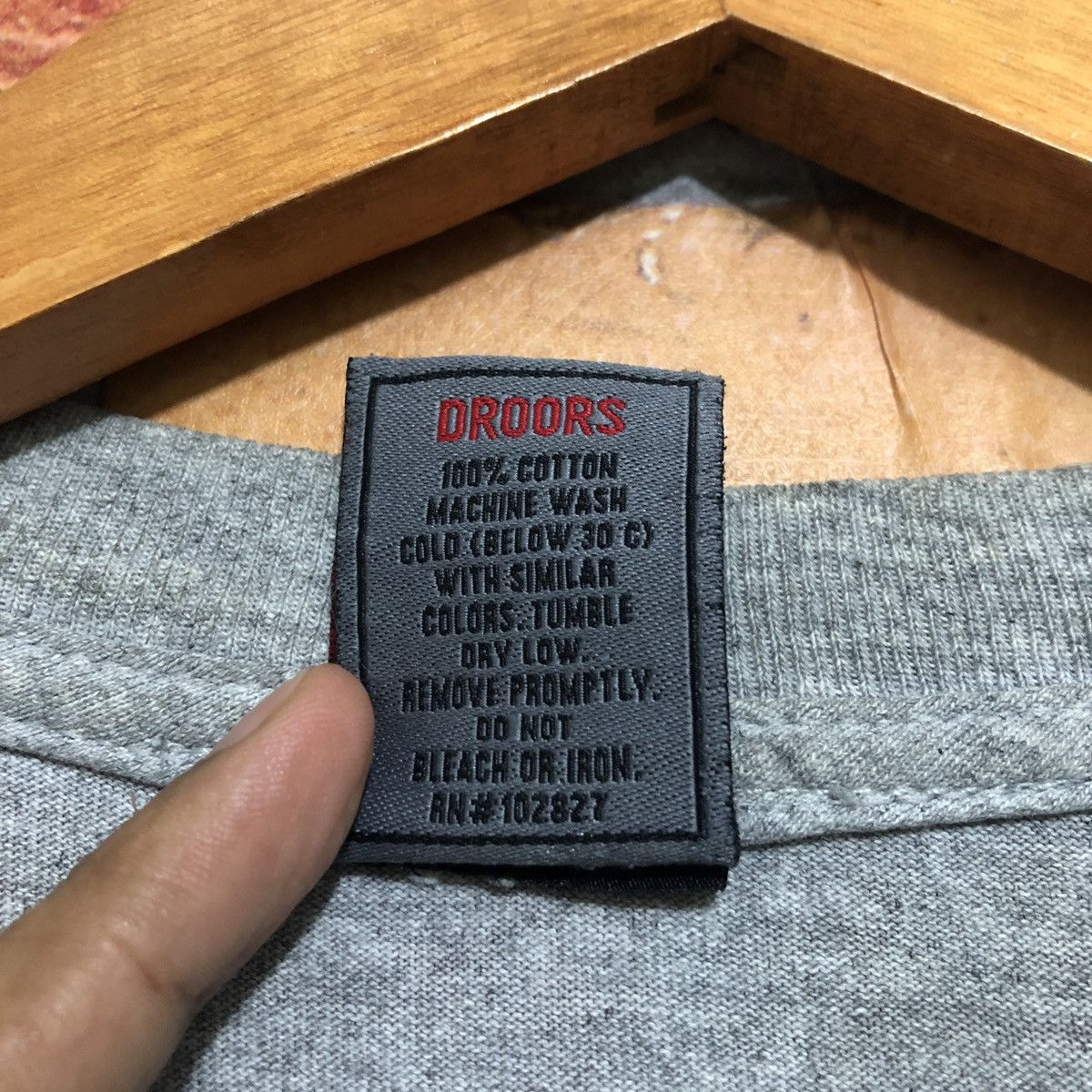 Droors Vintage Droors T-Shirt Size US L / EU 52-54 / 3 - 4 Thumbnail