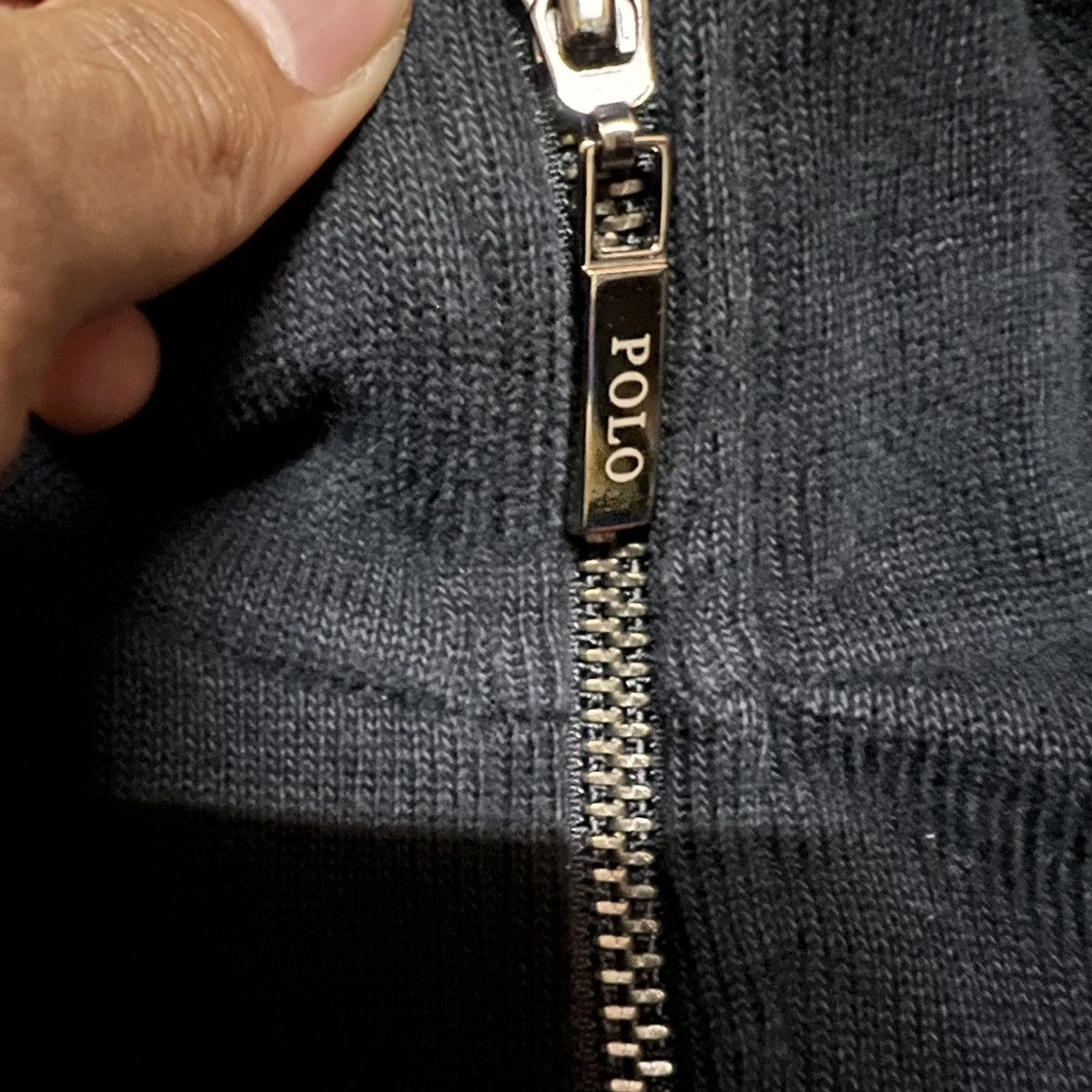 Polo Ralph Lauren Polo Ralph Lauren Big Logo Zipper Sweater Size US L / EU 52-54 / 3 - 4 Thumbnail