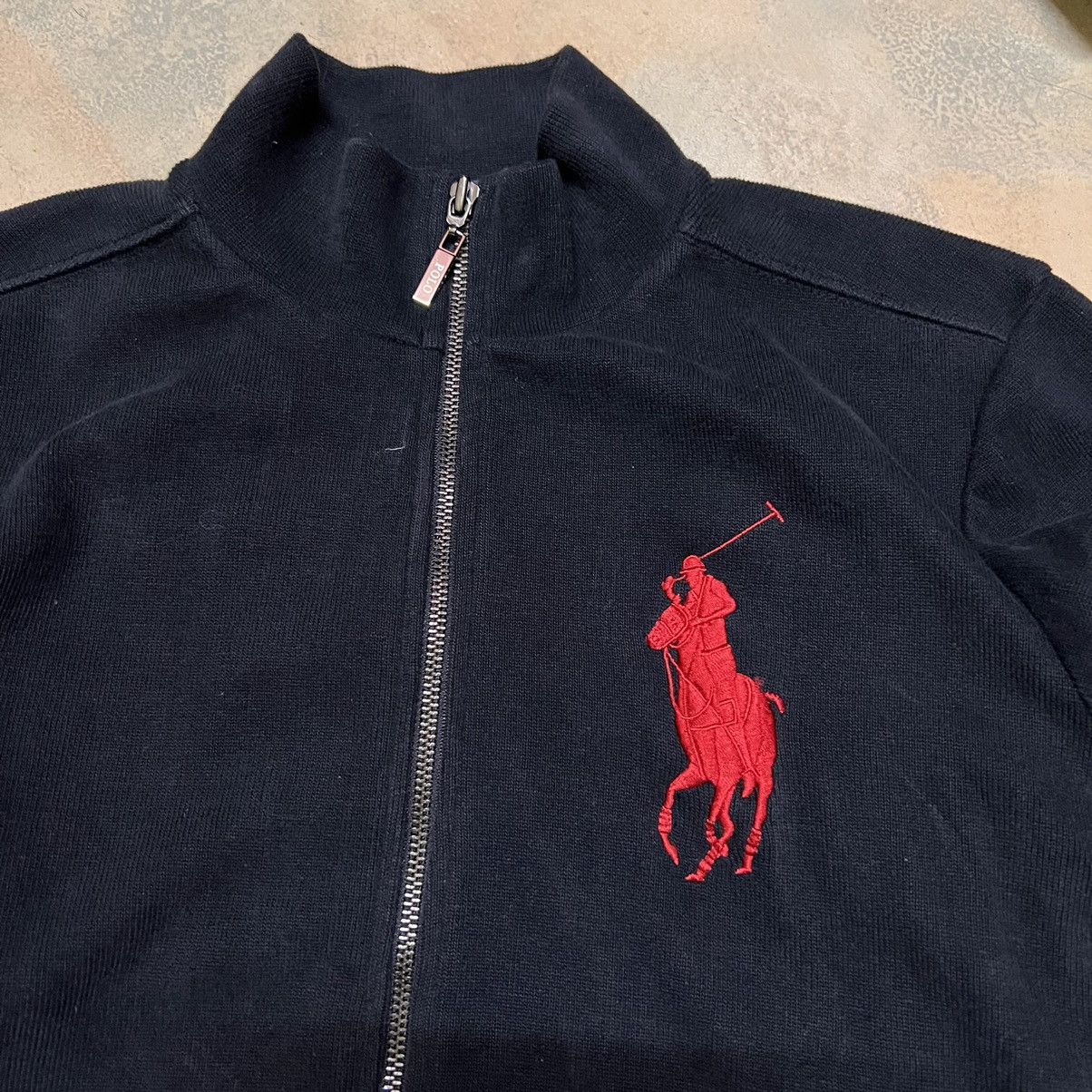Polo Ralph Lauren Polo Ralph Lauren Big Logo Zipper Sweater Size US L / EU 52-54 / 3 - 2 Thumbnail